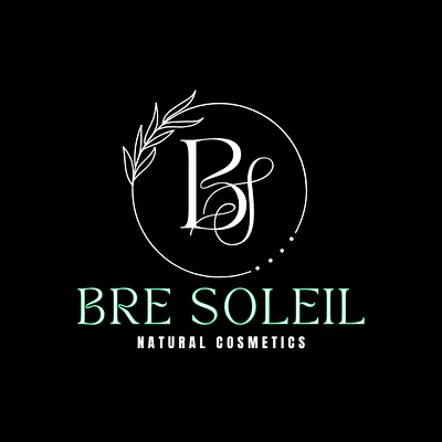BRE SOLIEL - A COSMETICS BRAND LOGO branding design graphic design illustration logo motion graphics typography ui ux vector