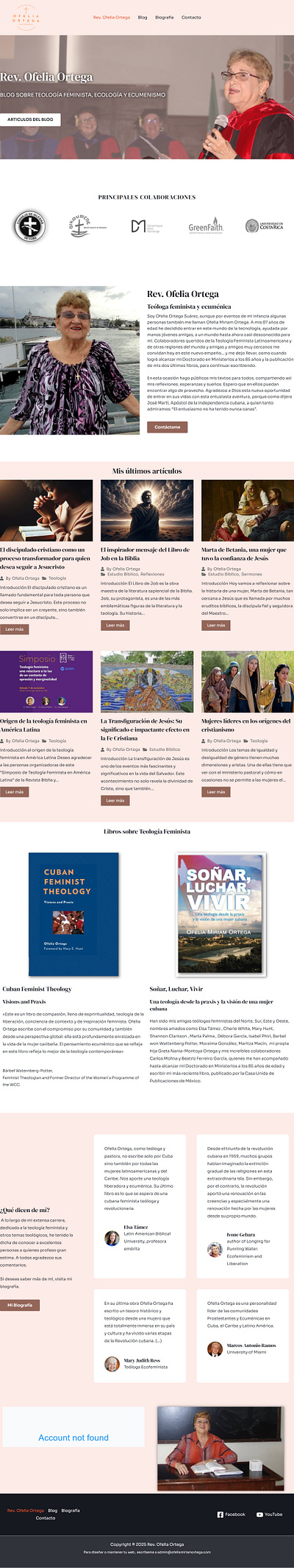 Ofelia Ortega content presentation styling