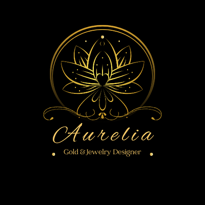 AURELIA - LOGO animation branding design graphic design illustration logo motion graphics typography ui ux vector