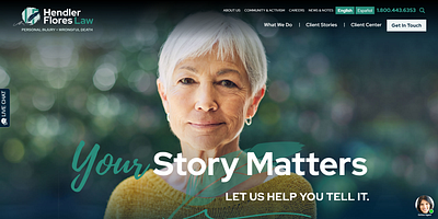 Hendler Flores Law, PLLC Web Design law firm logo design law firm web design law firm website law firm website design