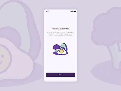 Flash message - health app app health healthapp ios keto mobile