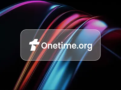 Onetime Logo - One & T Letter 1 app brand icon brand identity branding design icon logo logotype mark number one number one logo saas symbol t letter typography vector web3