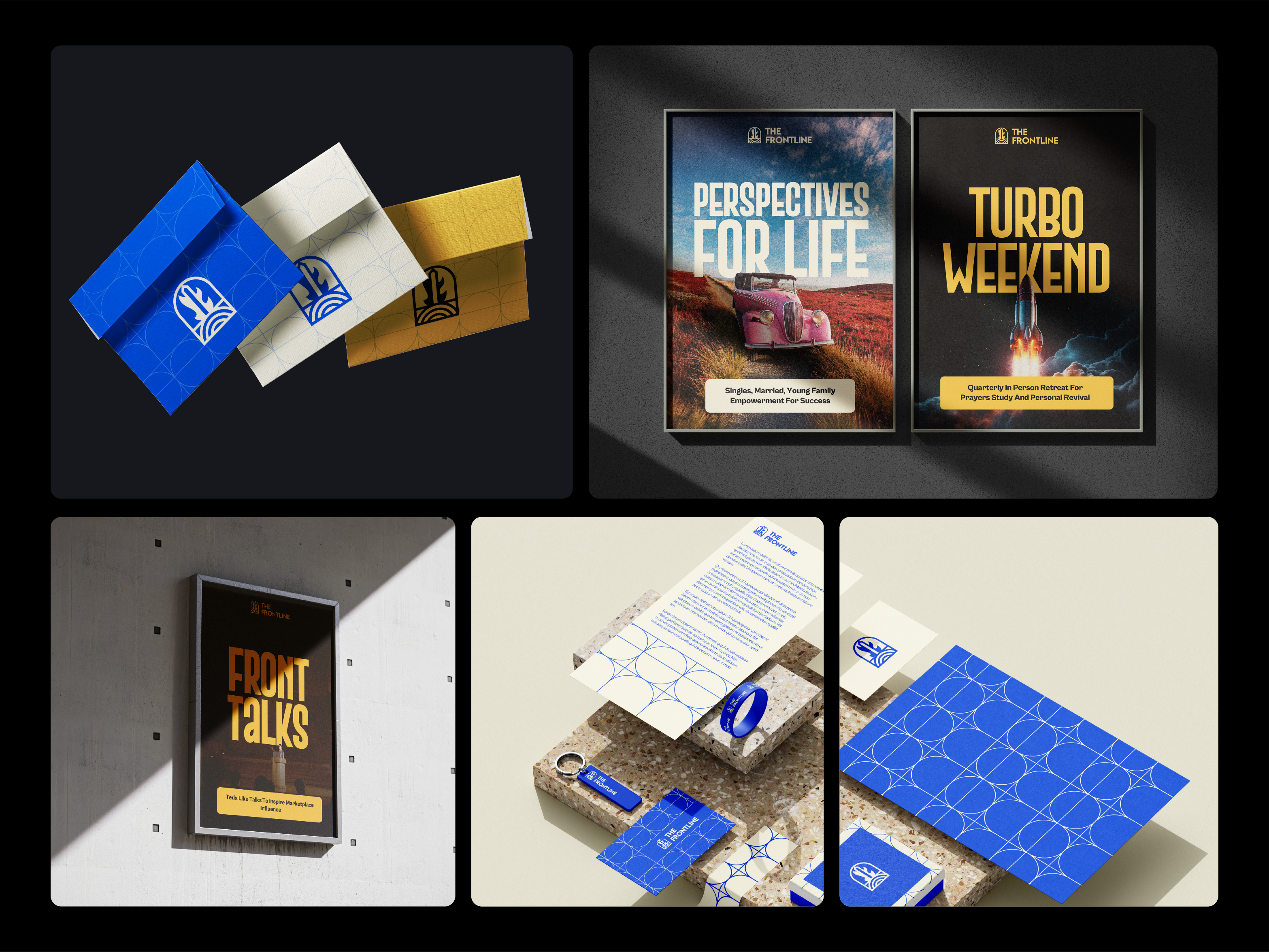 The Frontline - Branding & Logo Design brand design brand identity branding church branding church logo design graphic design logo logo design visual identity