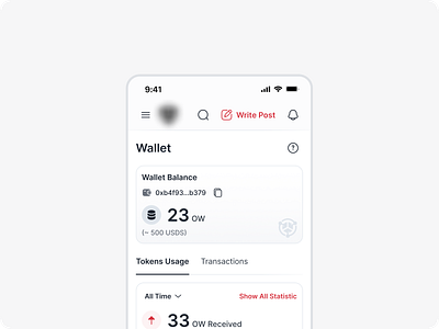 Transaction Dashboard cleaninterface cryptoui dashboarddesign dataclarity dribbbleshots figmaapp financialux fintechdesign informationhierarchy interfacesystem lightmodeui microlayout minimaldesign openwordwallet productdesign tokenbalance transactionflow uidesign uxdesign walletapp