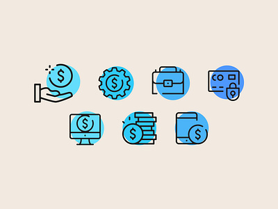 Symbolic Simplicity – Icon Set Design creative design design graphic design icon set design icons illustration logo vector