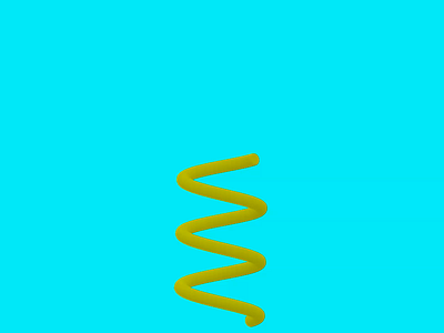 Smooth 3D Helix Loop | Spline 3D Animation ui motion