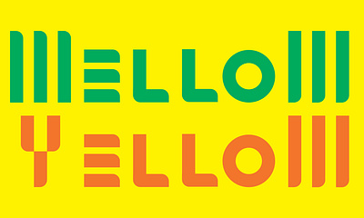 Mellow Yellow Logo Redesign branding design graphic design illustration logo mellow yellow typography ui vector