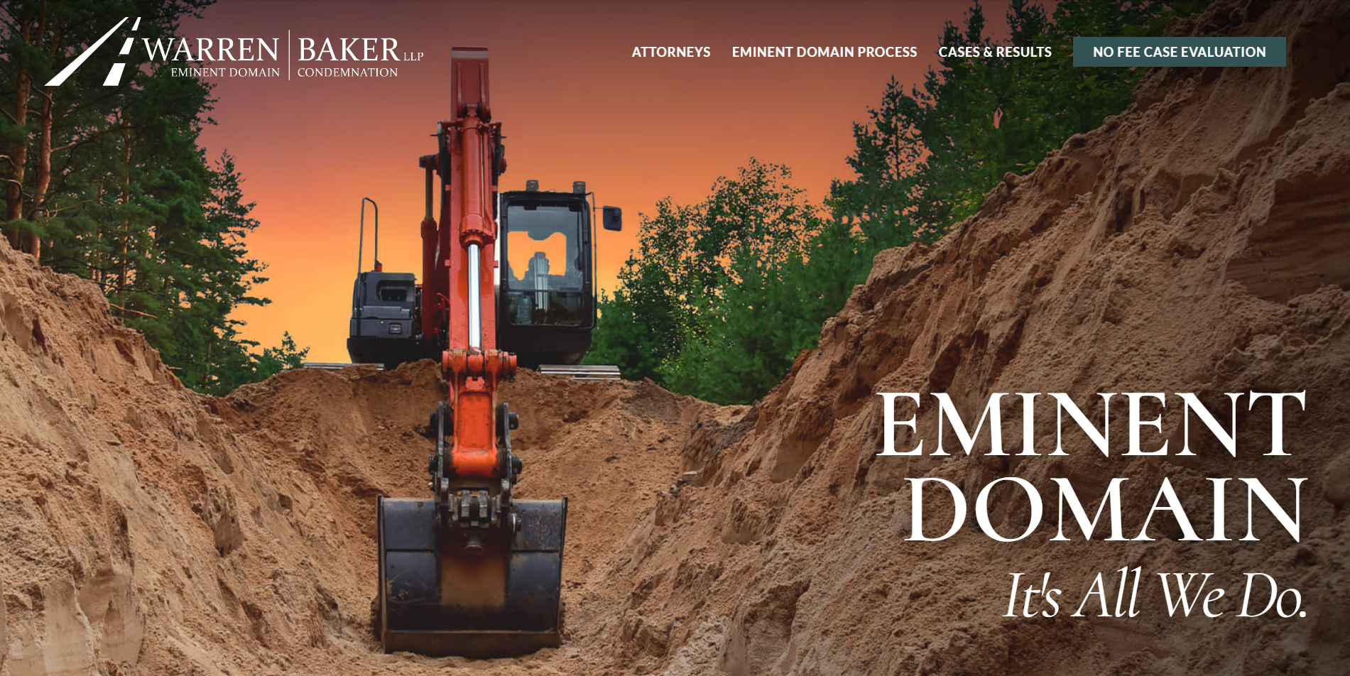 Warren & Baker LLP Web Design