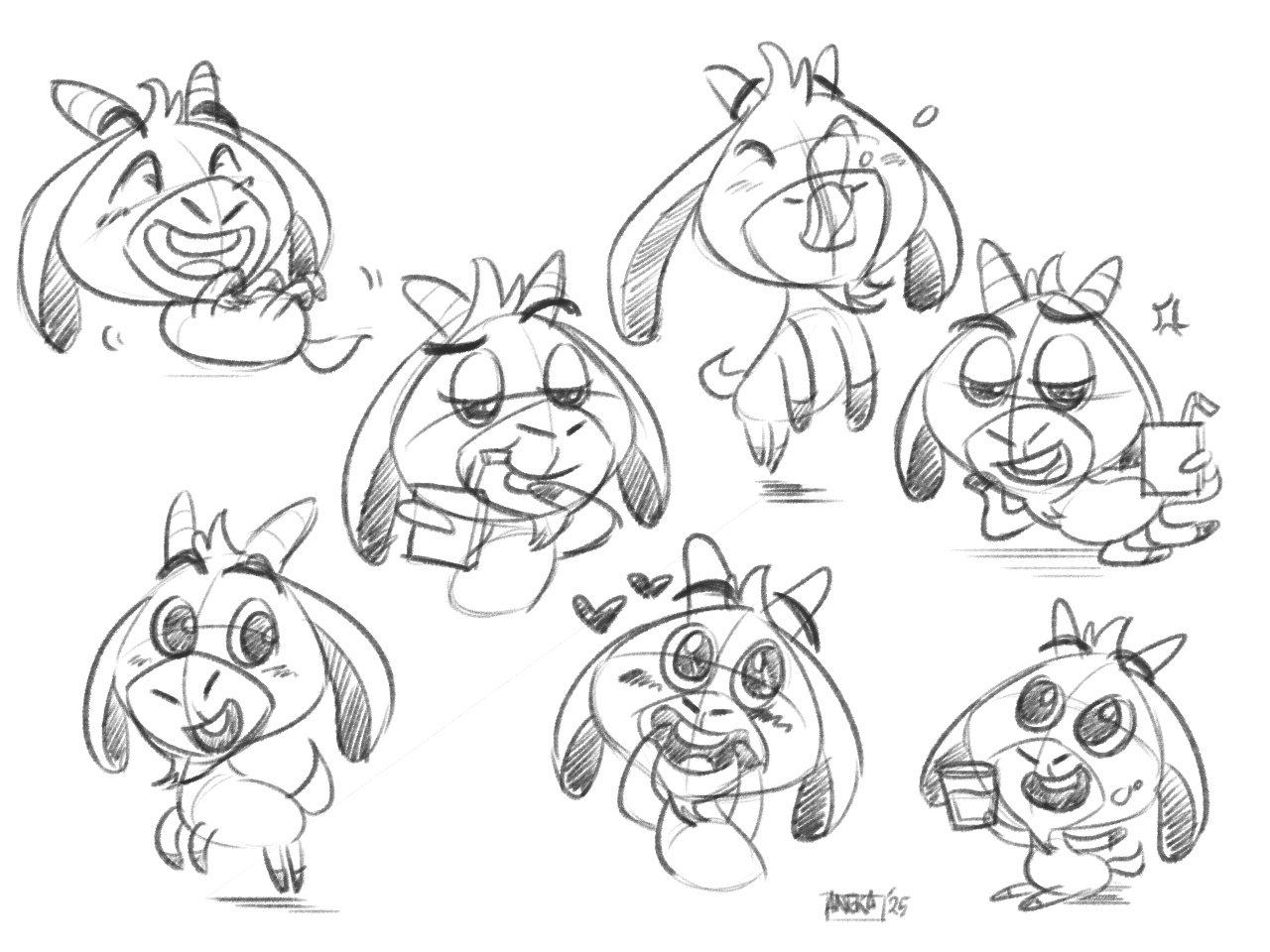 Example of Mascot Design Or Character Animation
