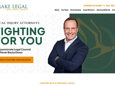 Drake Legal Web Design law firm web design law firm website law firm website design