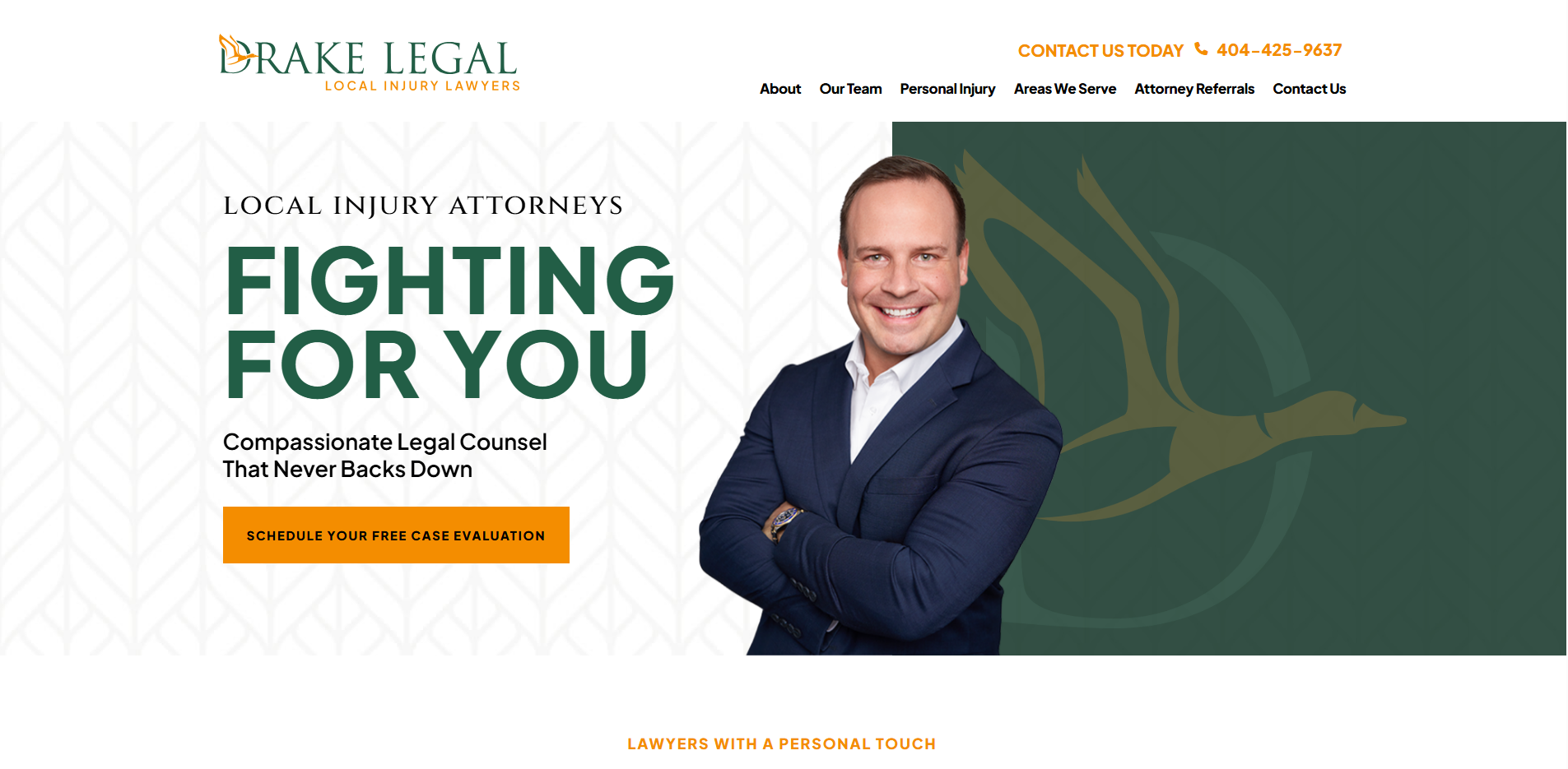 Drake Legal Web Design