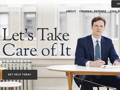 Cody Warner, P.C. Web Design law firm logo design law firm web design law firm website law firm website design