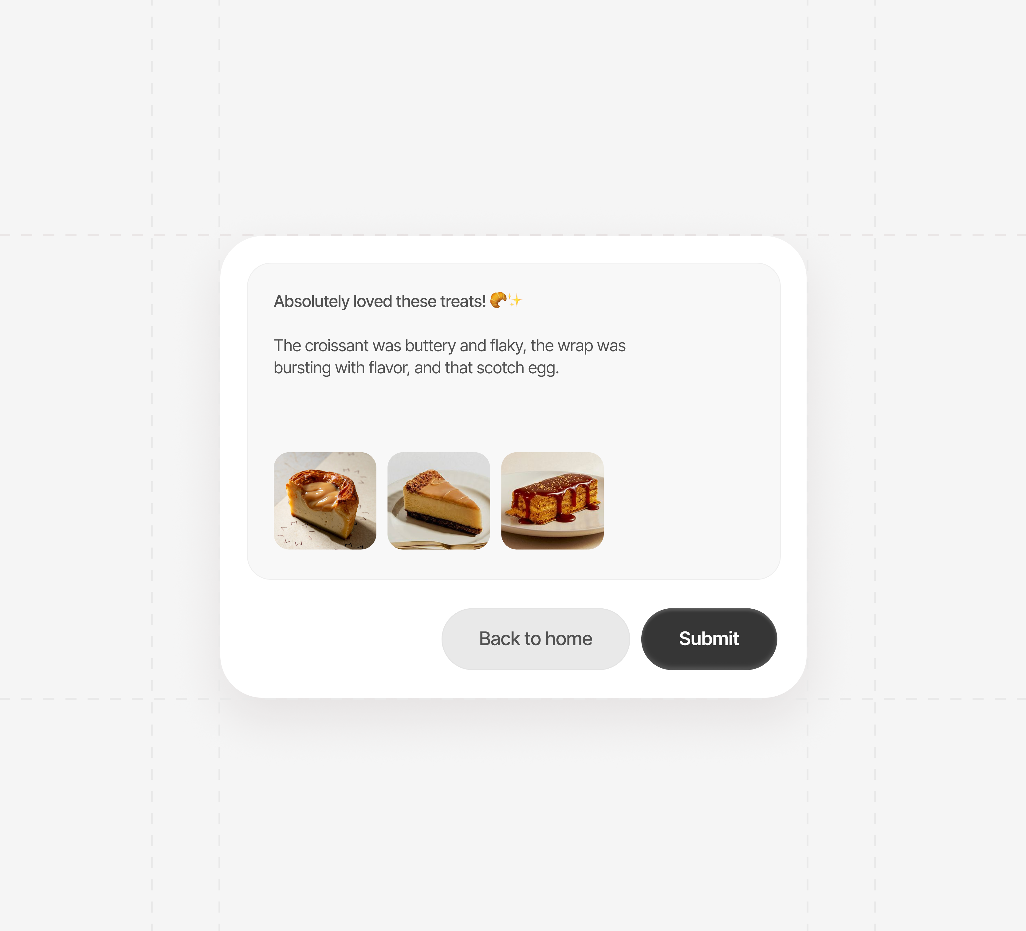 Food App Review Card cards food app food app. food delivery ui ui cards