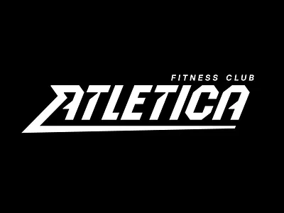 Logotype fitness club animation atletica fitness club gym logobaker logotype