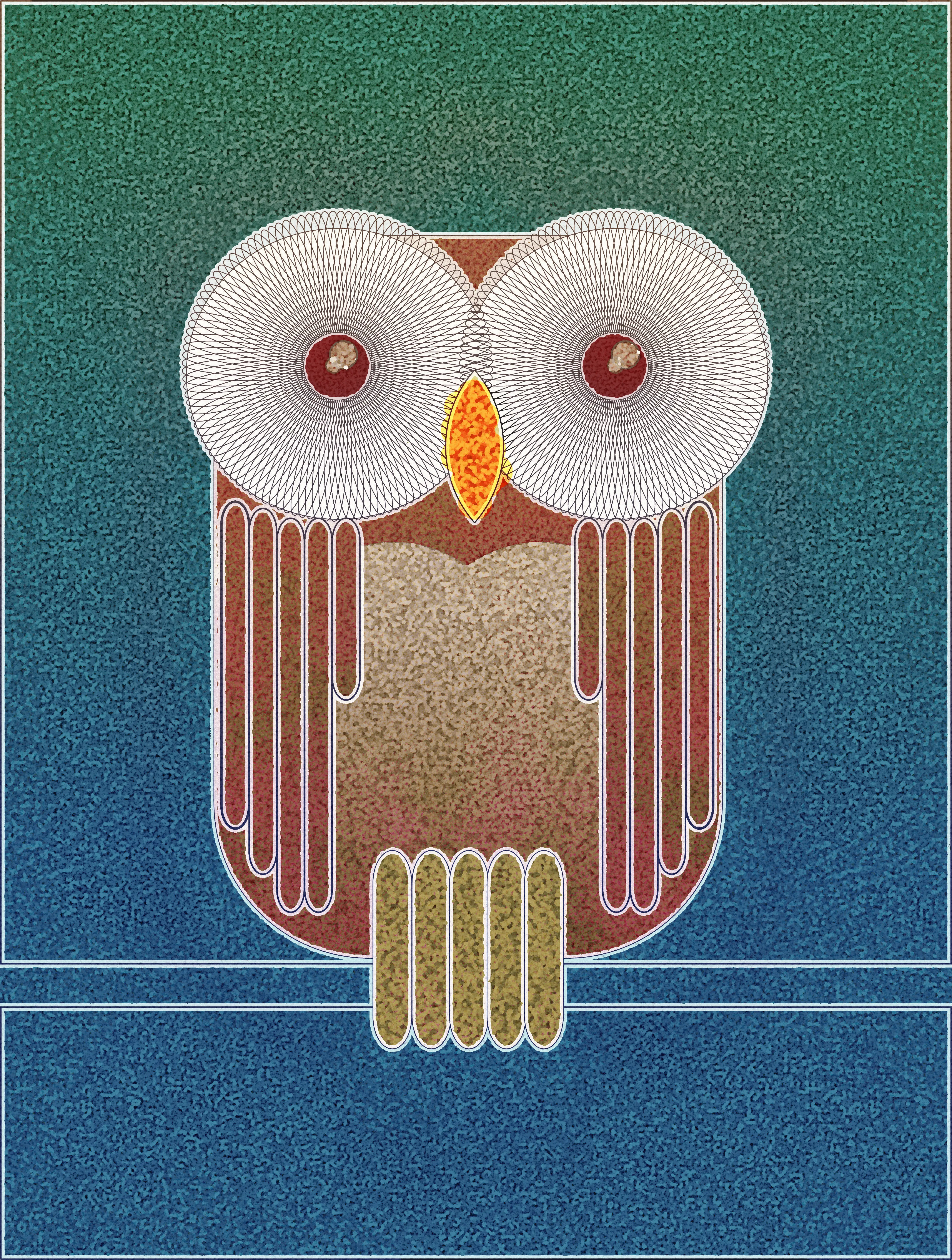 hoot doodle hoot illustration noise owl shunte88 vector
