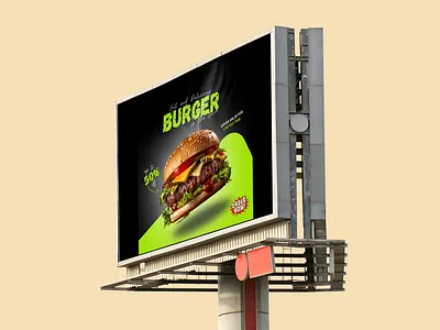 Burger Ads For Digital Marketing ad campaign advertisement branding burger design design design portfolio fast food design food advertising graphic design marketing design social media design visual design