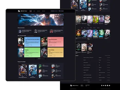 Novel Website Design ui ui design web web design