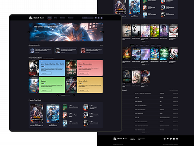 Novel Website Design ui ui design web web design