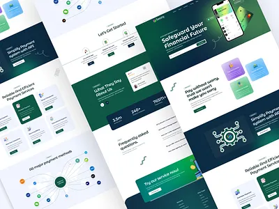 Payment Gateway Landing Page bank app bank interaction finance app finance website financial app financial website money transfer money transfer app online banking online payment app ordianit payment app payment gateway payment landing page payment saas website payment website saas landing page saas website wallet app website design
