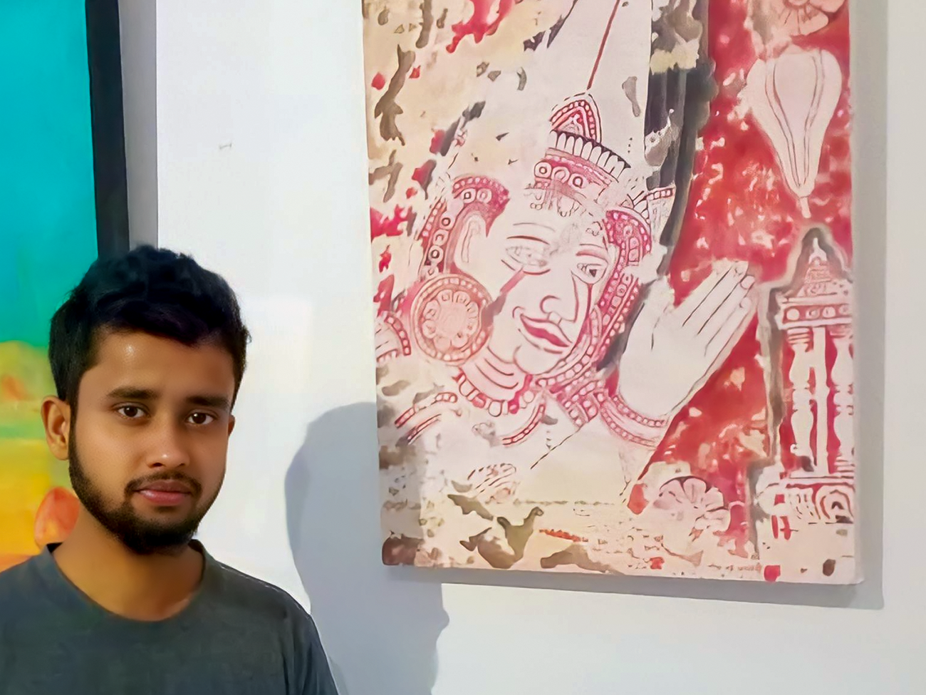 Sri Lankan Traditional Art advertising branding canvas design gallery graphic design illustration modernart sinhala sri lanka traditional painting
