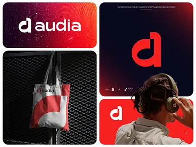 Letter "a" with Musical Note Logo Concept letter a monogram