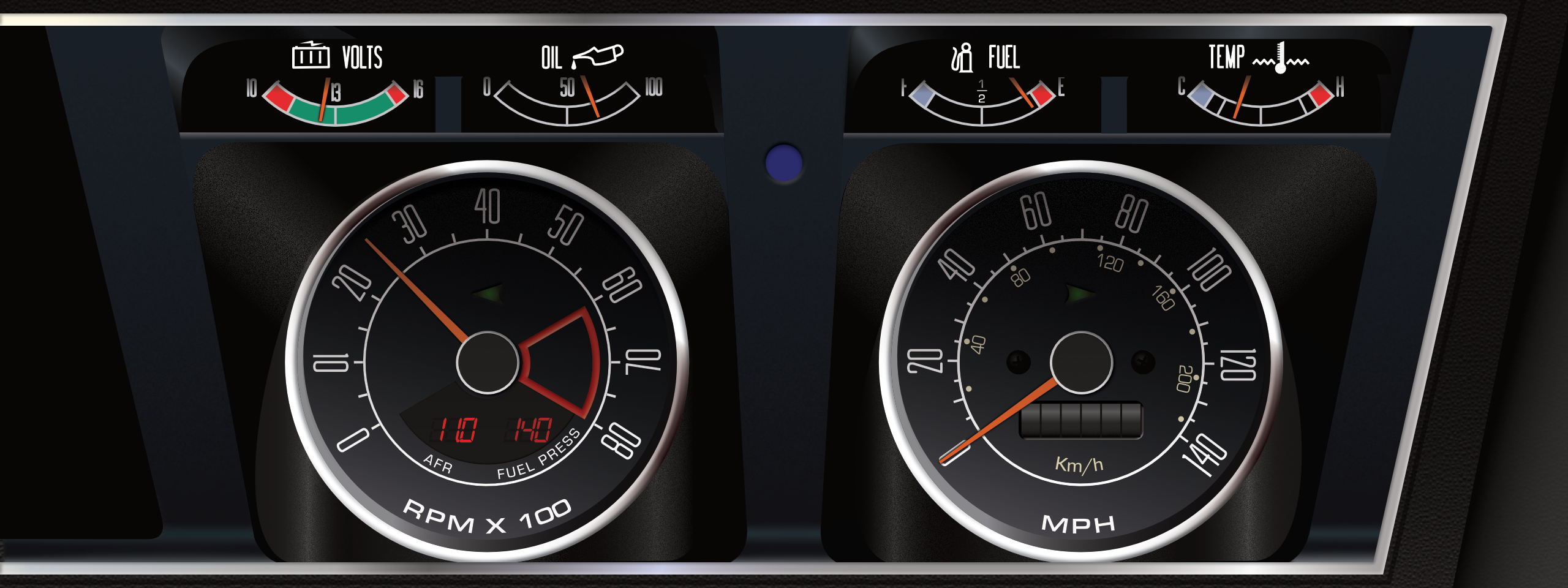 Example of Haltech Dash Design