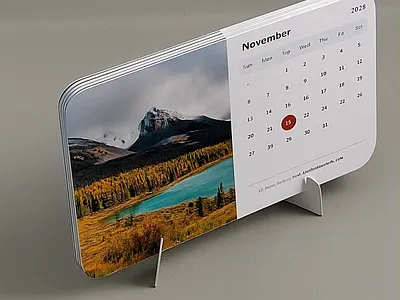 Client Project, Calendar client design project