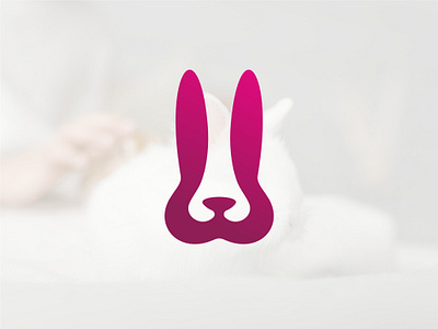 Rabbit animal branding fimbird graphic design khargosh logo logodesigner rabbit