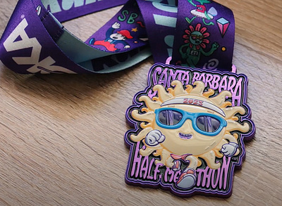 Running on Creativity X Daniel Sulzberg cartoon character design logo marathon sport