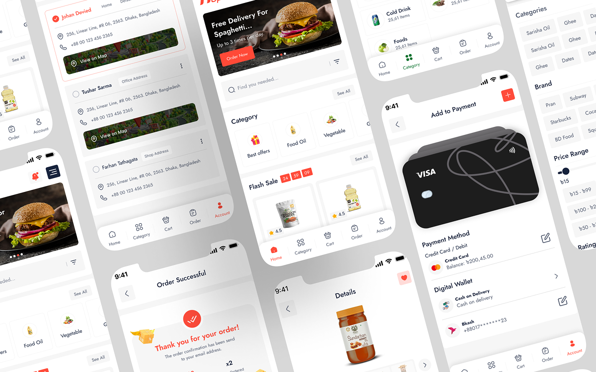 Mobile Responsive Ecommerce Website Design ecommerce uiux