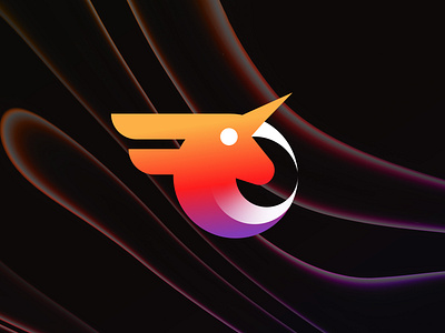 Unicorn Logo animal blockchain brand branding crypto crypto currency geometric horn horse horse logo logogrid logomaker magic modern modern logo race logo speed logo unicorn unicorn logo visual logo