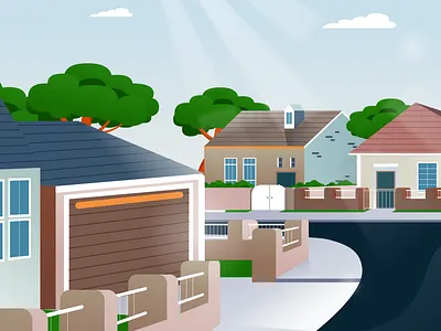 Environment Flat Illustration animation branding design flat graphic design illustration illustrator logo minimal ui vector