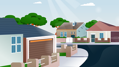 Environment Flat Illustration animation branding design flat graphic design illustration illustrator logo minimal ui vector