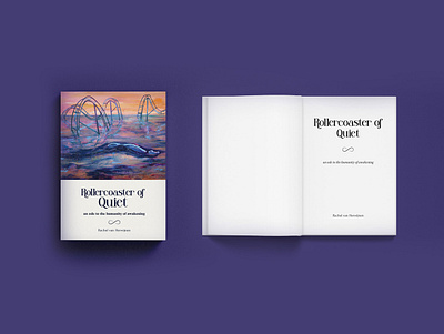 Complete Book Design: Cover & Layout — Rollercoaster of Quiet amazon kindle book layout book cover book cover design book formatting book layout ebook cover ebook layout kdp book layout kindle book cover