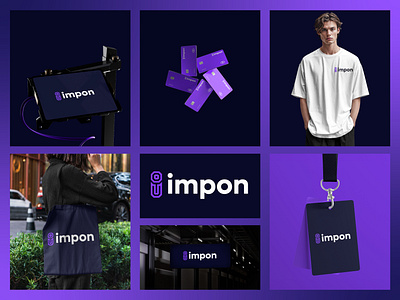 Impon Logo Design brand identity branding creative logo design logo logo design logo mark logodesign logos logotype minimalism minimalist logo modern logo print symbol vector