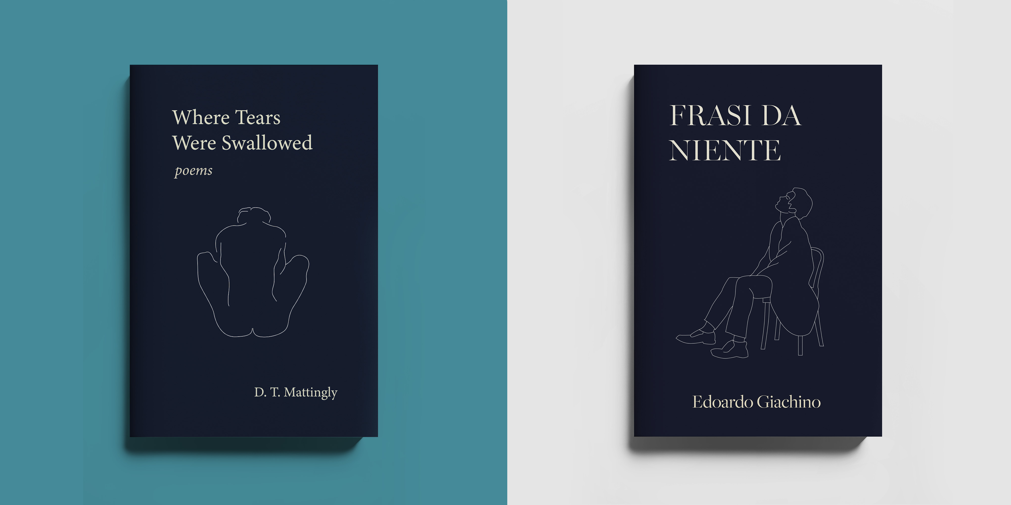 Example of Minimalist Poetry Book Cover Design