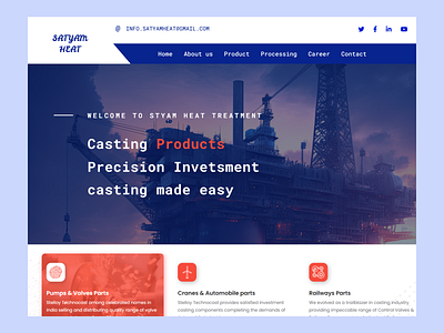 Industrial Website Design- Webyking b2bdesign industrialwebsitedesign professionalwebdesign ui webdesign