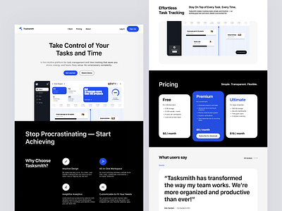 SaaS Platform Landing Page for Startups corporate website creative landing pages landing page modern website mvp development popular saas service page services for startups web web design web design inspiration web ui