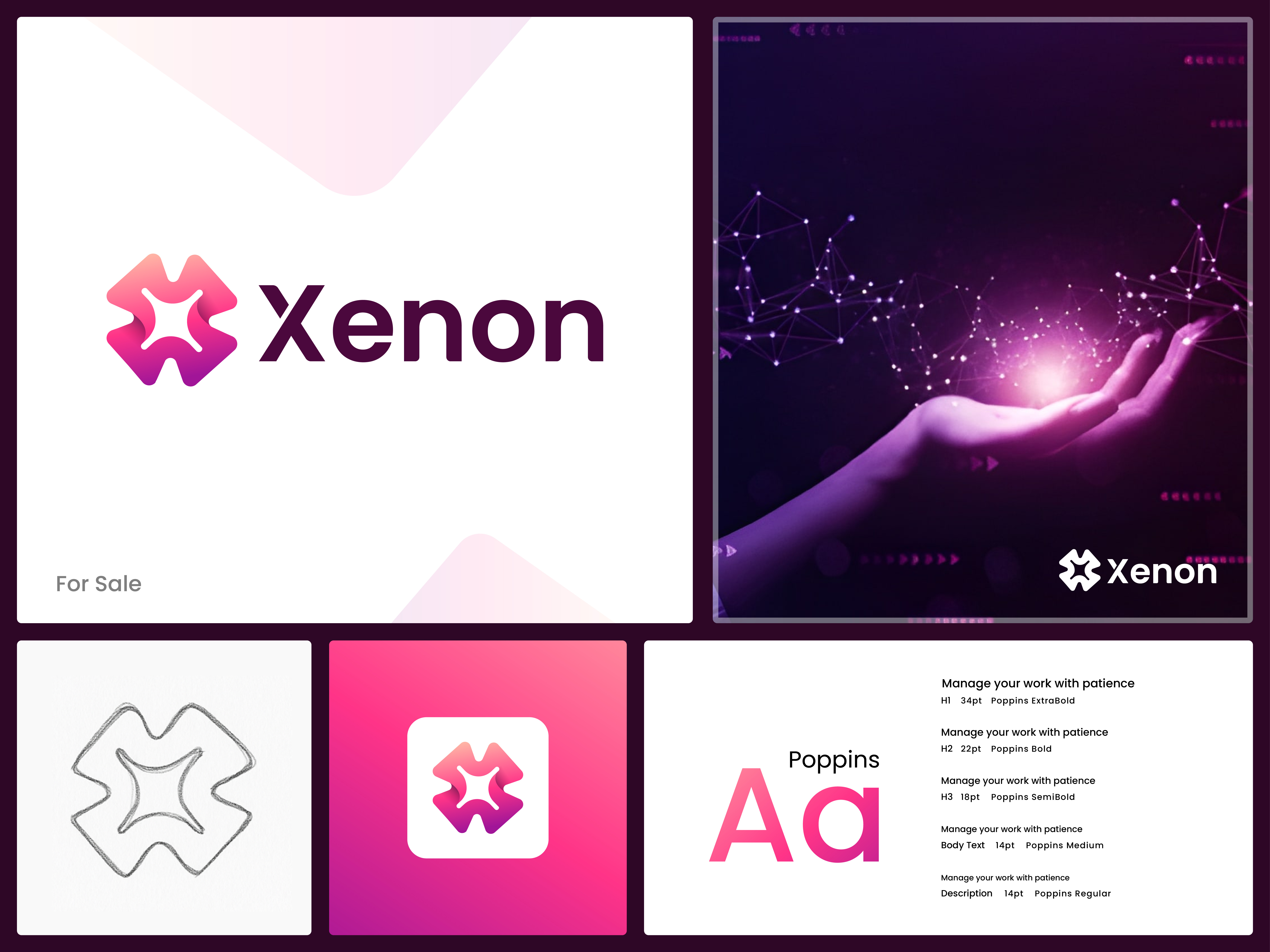 Example of Logo Design & Brand Guide