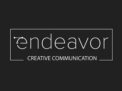 Endeavor Digital Agency Logo app branding design graphic design illustration logo typography vector