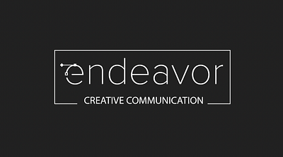 Endeavor Digital Agency Logo app branding design graphic design illustration logo typography vector