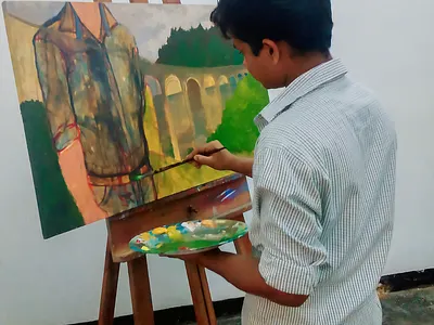 Painting abstract advertising art artist artistic artwork branding canvas design fineart gallery graphic design illustration minimal modernart photoshop sinhala sri lanka vector