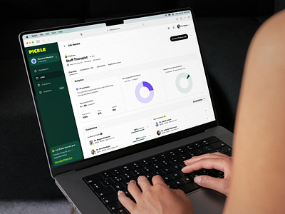 Pickle — Find a Job best web design dashboard dashboard design design modern website ui ui design user experience user experience design user interface user interface design ux ux design web design website design website ui
