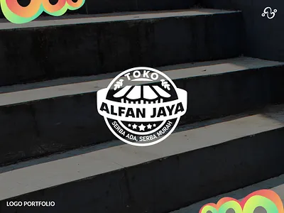 Toko Alfan Jaya (2025) alfan jaya brand design client grocery kelontong logo design logo designer logo idea logo inspiration logo project logomark logotype malang msme project toko umkm warung zzoe iggi