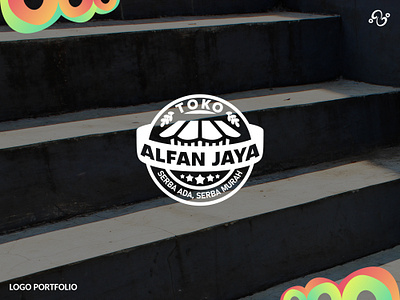Toko Alfan Jaya (2025) alfan jaya brand design client grocery kelontong logo design logo designer logo idea logo inspiration logo project logomark logotype malang msme project toko umkm warung zzoe iggi