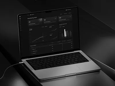 Analytics Dashboard - Web App analytics chart clean design daily ui dark dark mode design gradient line chart list saas seo table ui