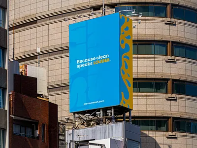 Press ur Wash Brand Identity 3d animation branding design download free freebie graphic design illustration logo mockup mockup cloud mockupcloud motion graphics ui