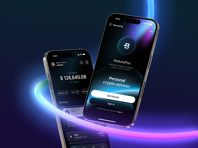 Crypto Mobile App | AI - powered app artspire crypto crypto app crypto wallet cryptocurrency digital app ios mobile app mobile first mobile ui modern payment payment app