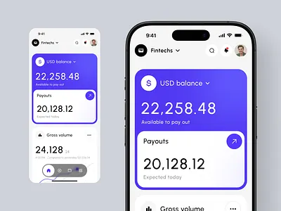 Payecom mobile - Payment processing for ecommerce merchants app dashboard design ecommerce elegant finance financial fintech merchants minimalist mobile moder modern payment platform processing productdesign professional realistic ui
