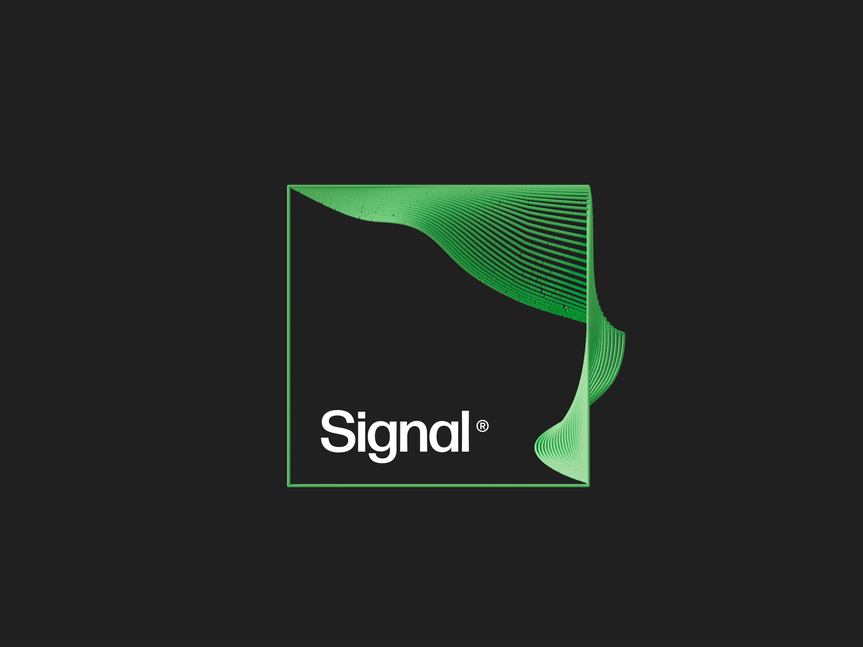 Signal • Kinetic Logo Design animation brand logo branding logo design logotype logotype design minimalist logo modern logo motion graphics motion logo particles professional logo